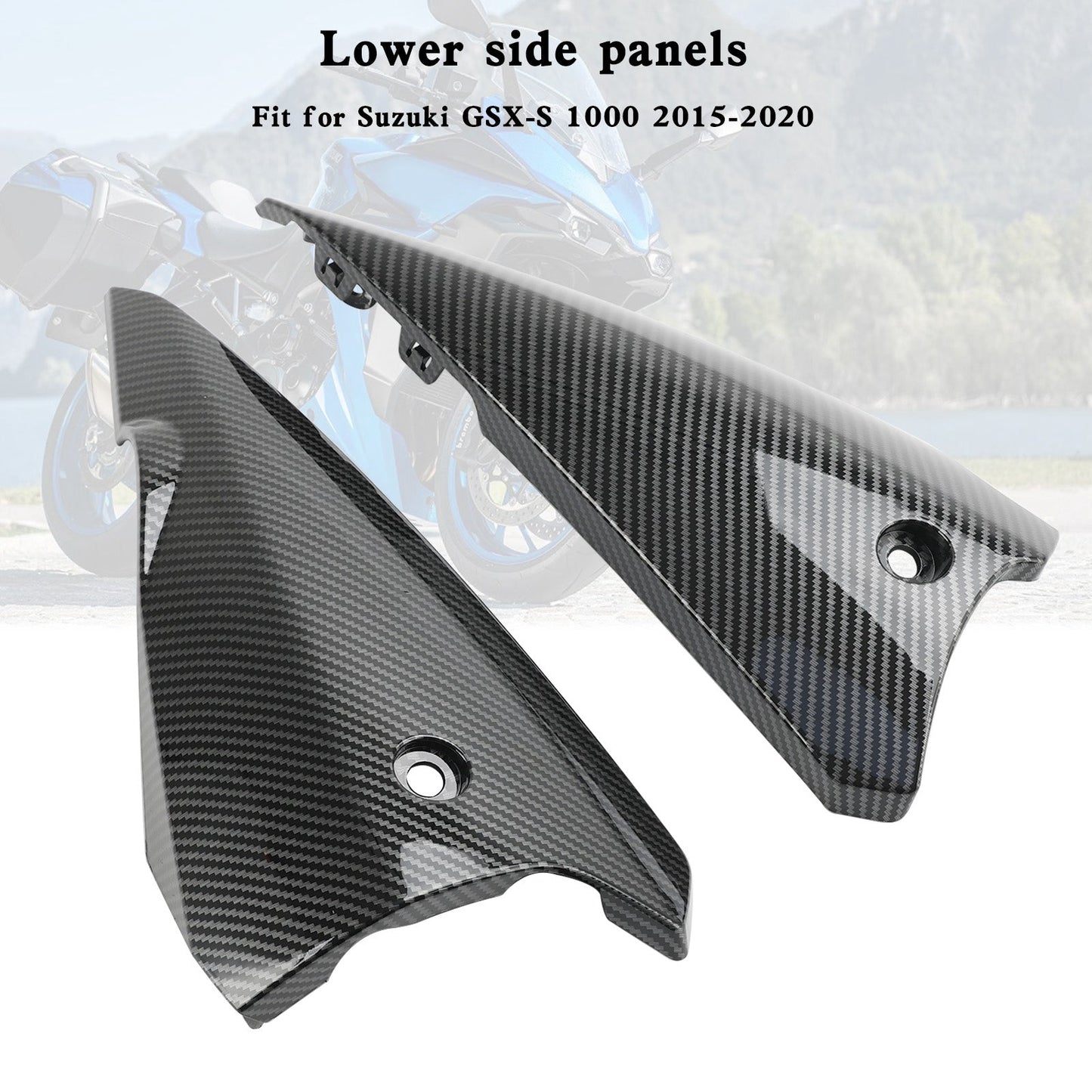 Carénage inférieur et panneaux de carénage supérieurs pour Suzuki GSX-S 1000 2015-2020