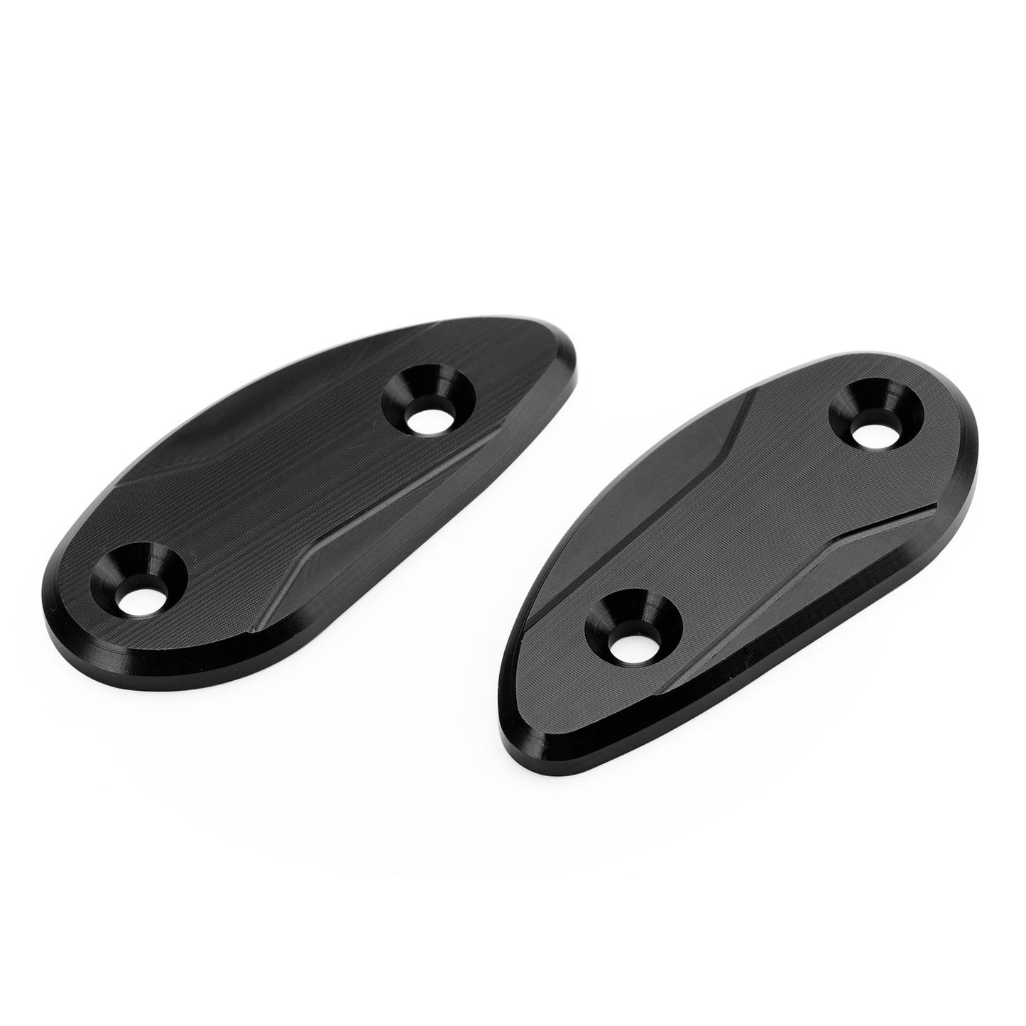 Plaques de protection de rétroviseur noir pour Honda CBR1000RR 2008-2023