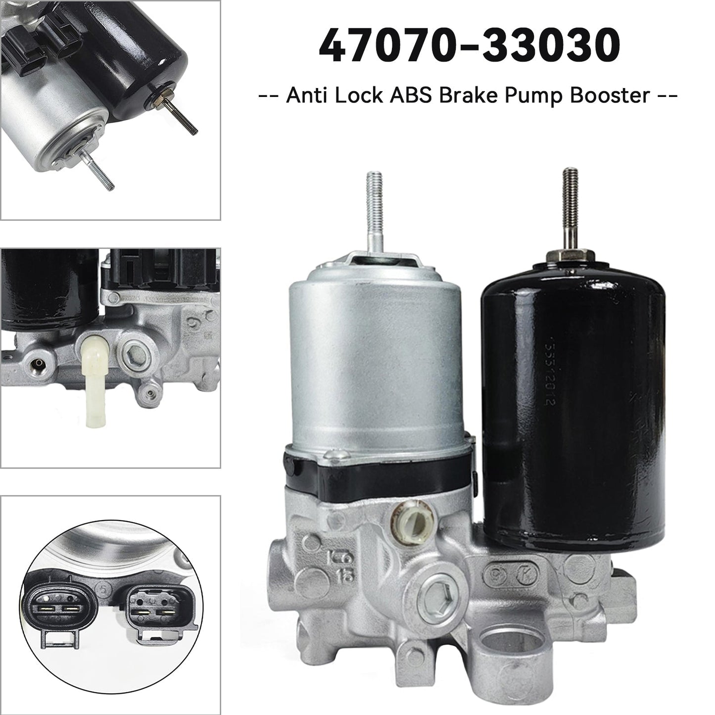 2012-2017 Toyota Camry Hybrid Anti Lock ABS Brake Pump Booster 47070-33030