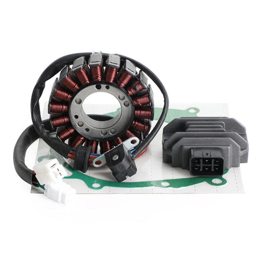 Magneto Stator+Voltage Rectifier+Gasket For For Suzuki LTZ400 Quadsport Z400 03-08 Assosary Fedex