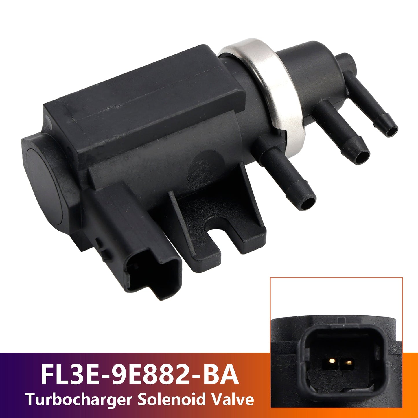 Válvula solenoide del turbocompresor CED FL3E-9E882-BA para Ford Taurus CPC Edge de 2015 en adelante