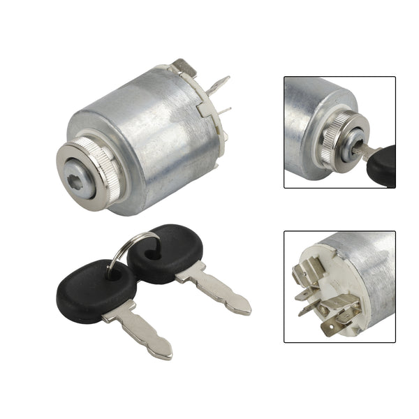 14159000 Para New Holland 5146155 5129862 499810 Interruptor de encendido con 2 llaves