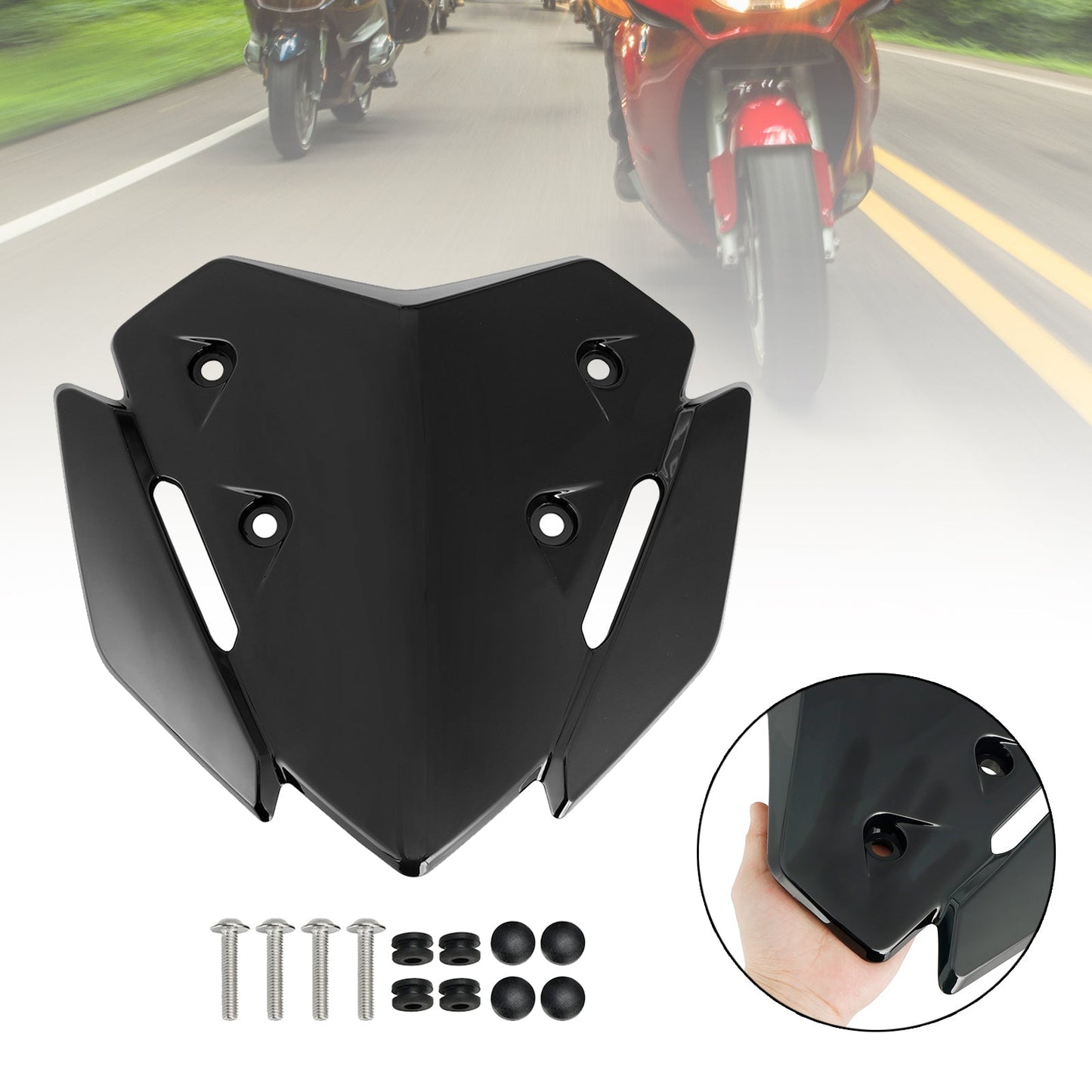 Pare-brise ABS pour moto Yamaha X-MAX 300 2023