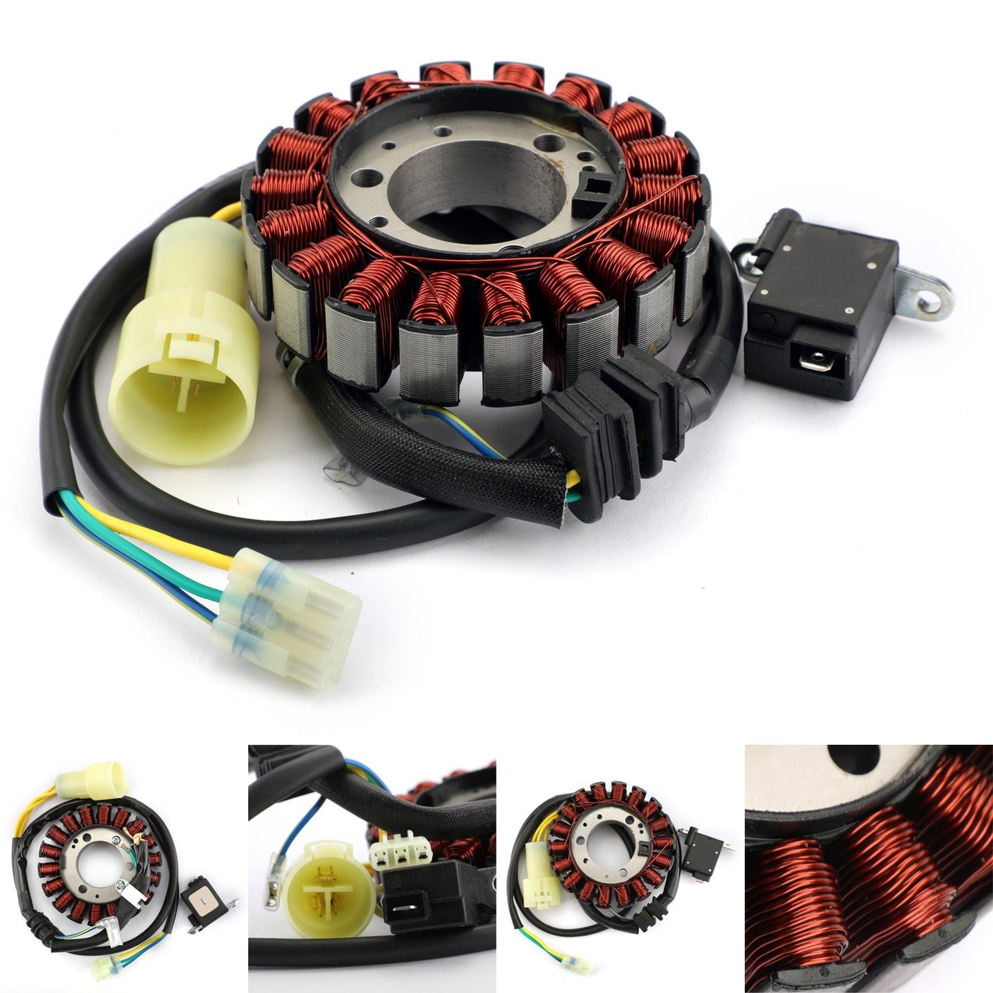 Bobine de stator 18 pôles pour Honda TRX300EX Sportrax 300 EX 1993-2008 TRX300X 2009 via FedEx