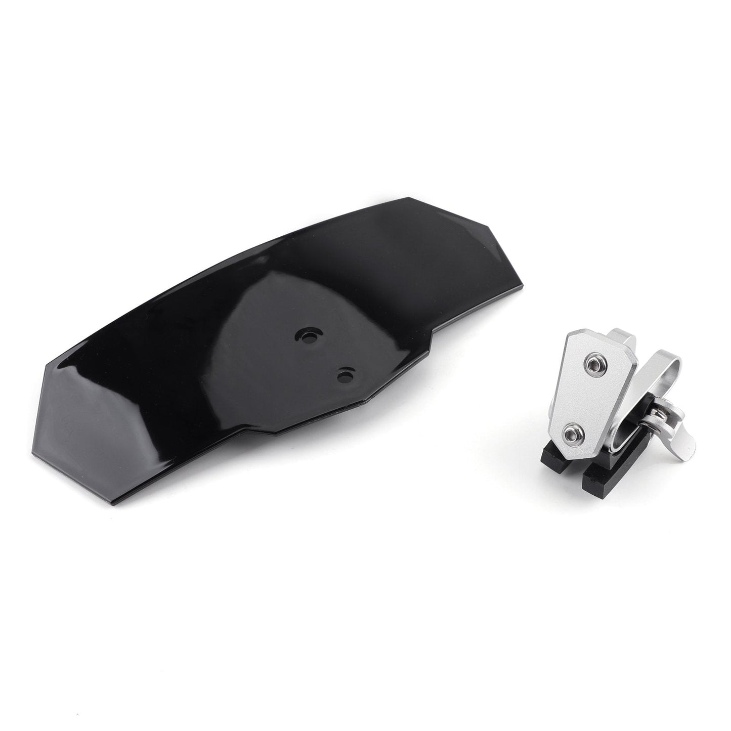 Déflecteur d'extension de pare-brise réglable noir pour Honda, Yamaha et Suzuki