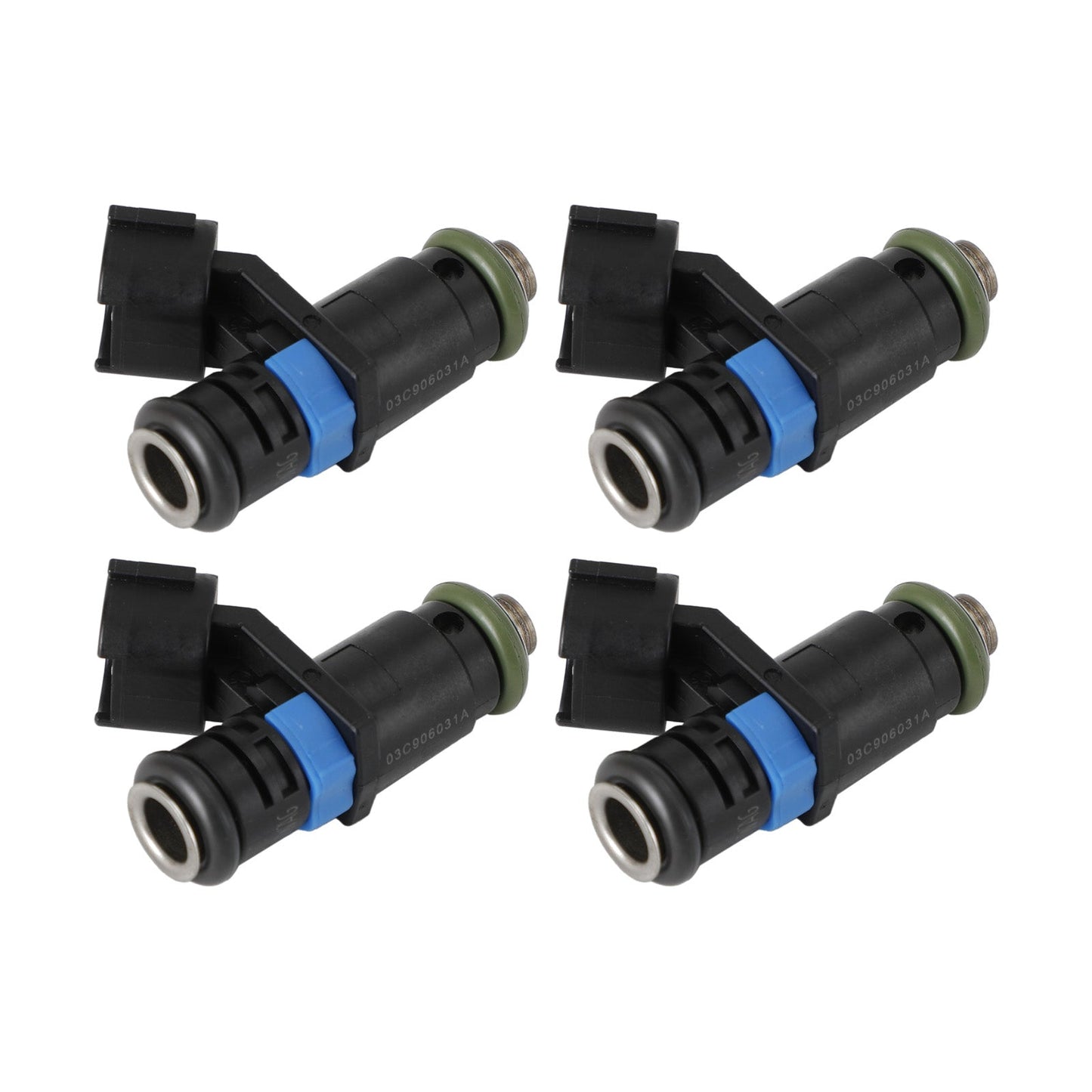 4PCS Fuel Injectors 03C906031A 04E906031F Fit VW Vento 2014-2019 Fit Passat 2008-2010