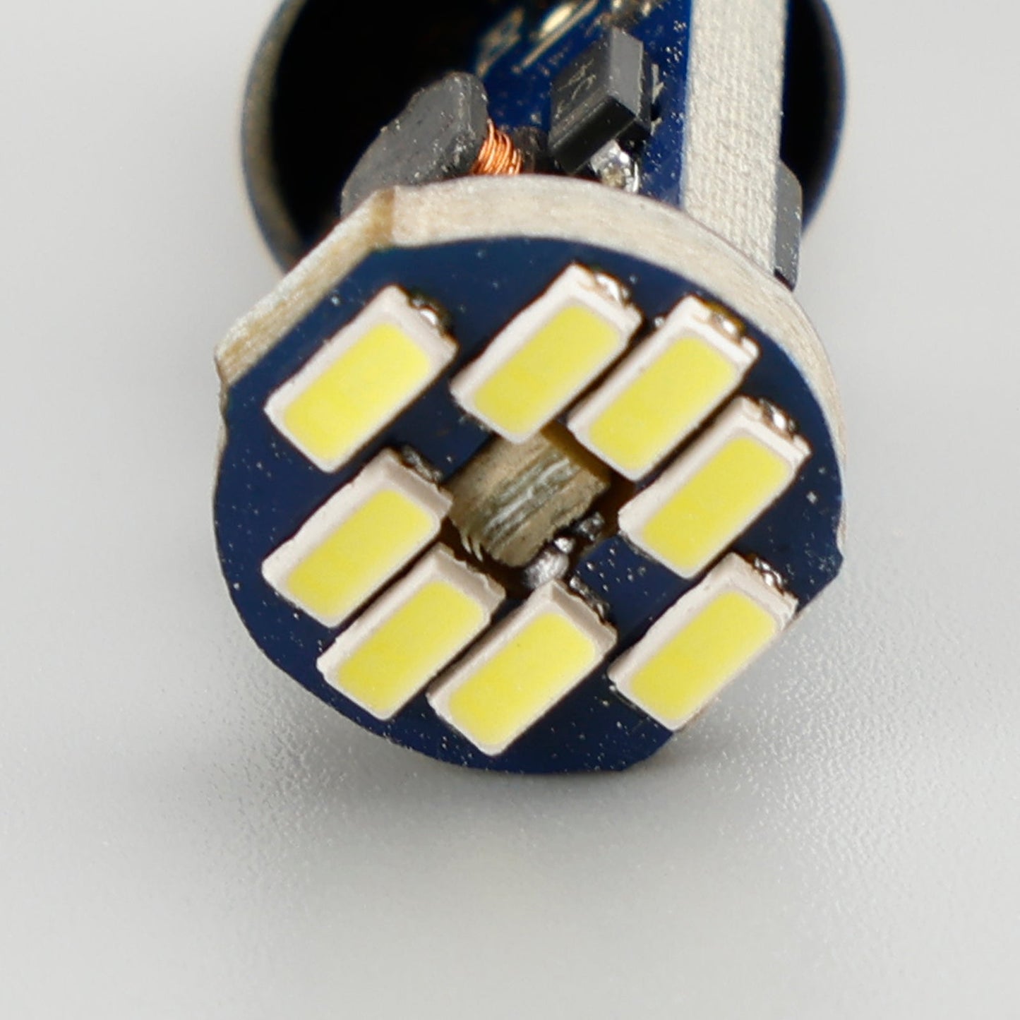 Lot de 10 ampoules LED rétrofit HELLA 3893W T4W 12V 1,5W BA9S 6000K