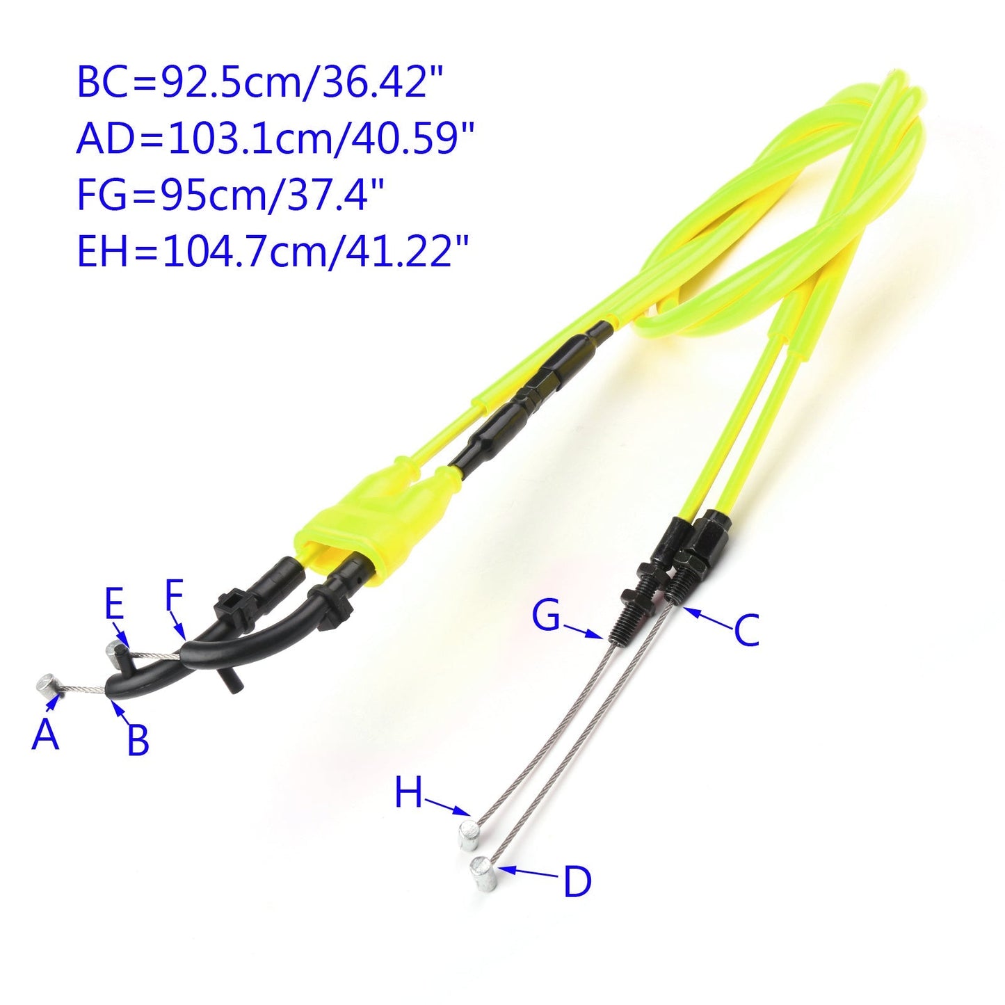 Câble d'accélérateur Yamaha compatible avec Yamaha MT-07 2014-2017