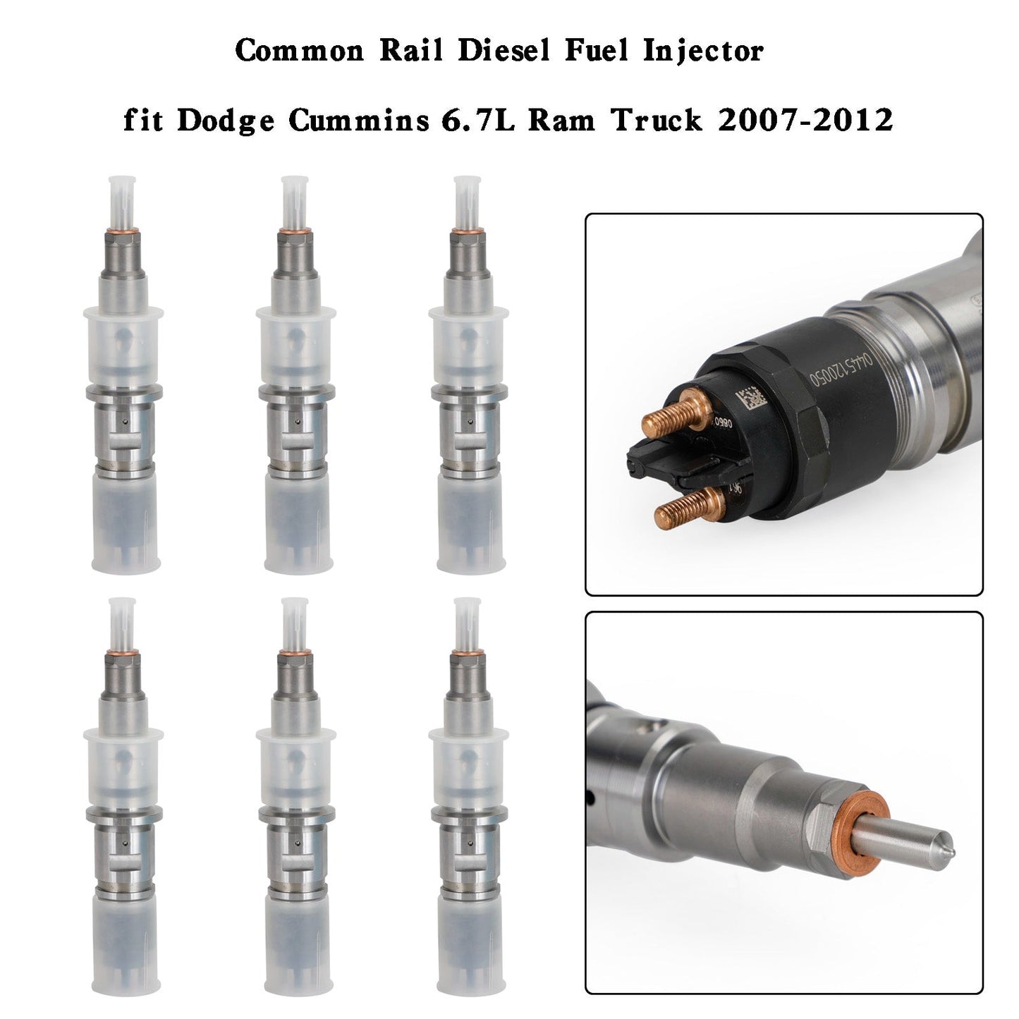 2007-2012 Sterling Heavy Duty Truck 6.7L 0986435518 68027067AA Common Rail Diesel Fuel Injector 0445120185 68069384AA 0445120050