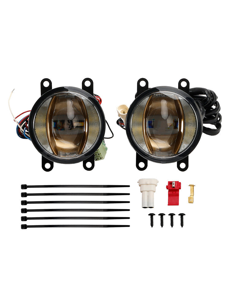 Phare de voiture OSRAM Ledtiving FOG DRL Gold Edition 90 mm 6 000 K LED FOG103-Gold