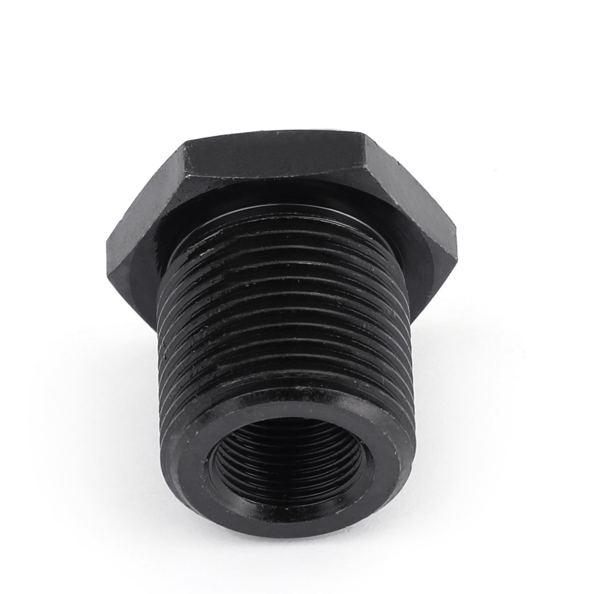 Adaptateur fileté pour filtre à huile 1/2-28 vers 13/16-16, plus résistant que l'aluminium.