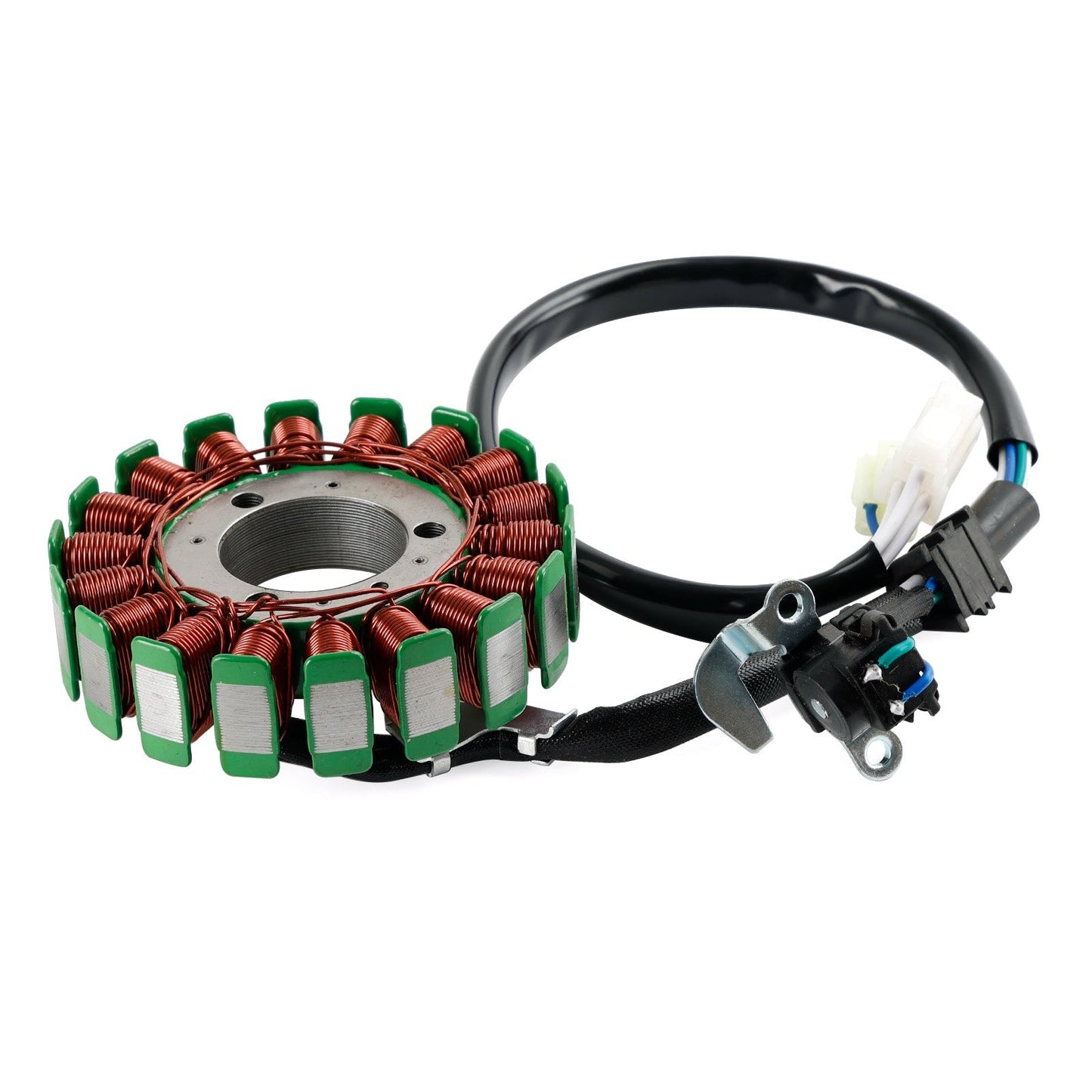Stator d'alternateur pour Yamaha YZF R3/YZF R3A (ABS) 15-18, YZF R25 15-17, MTN320 MT-03/MTN250 MT-25 16-17 et MTN320A MT-03 (ABS) 16-18