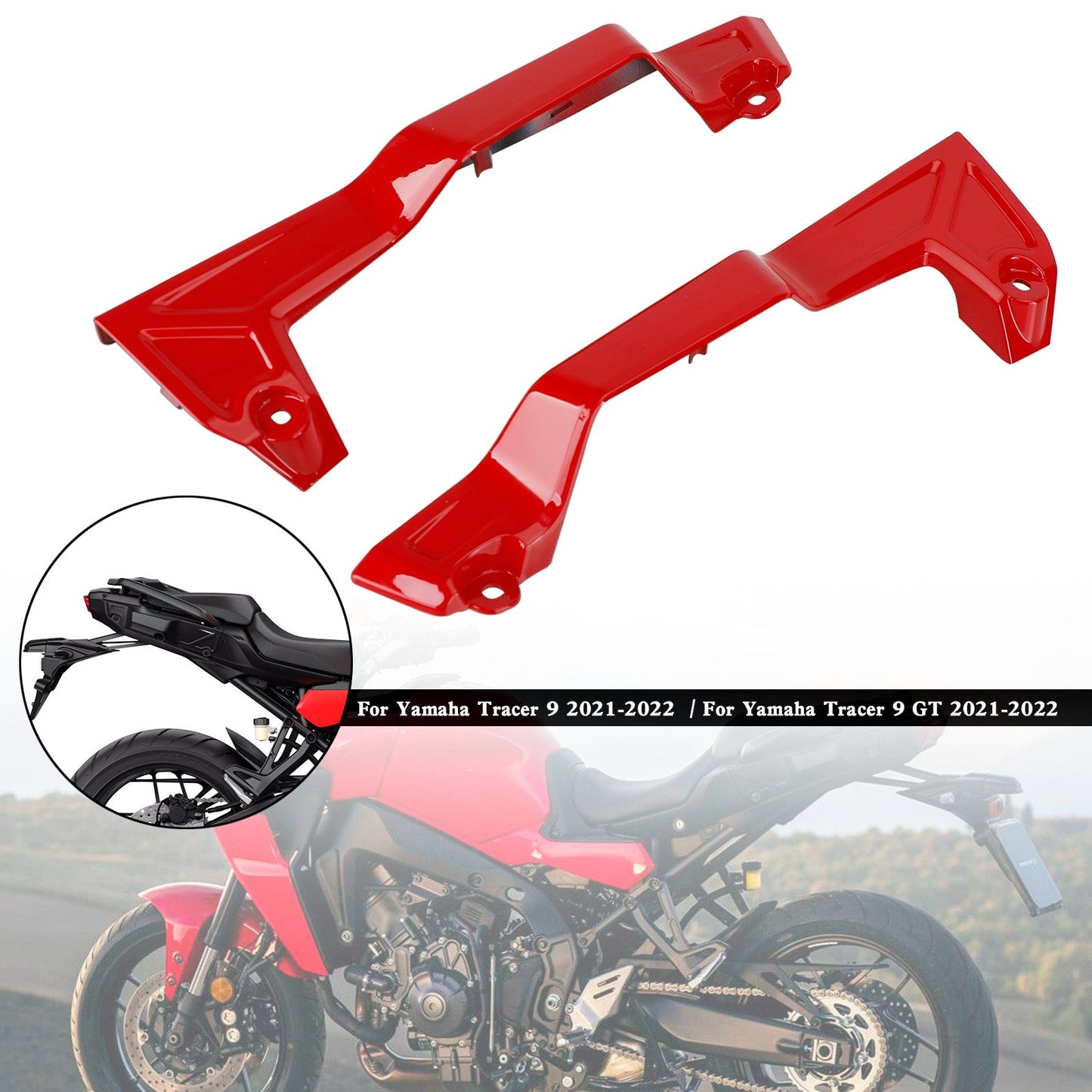Carénages latéraux de selle arrière pour Yamaha Tracer 9 GT 2021-2022