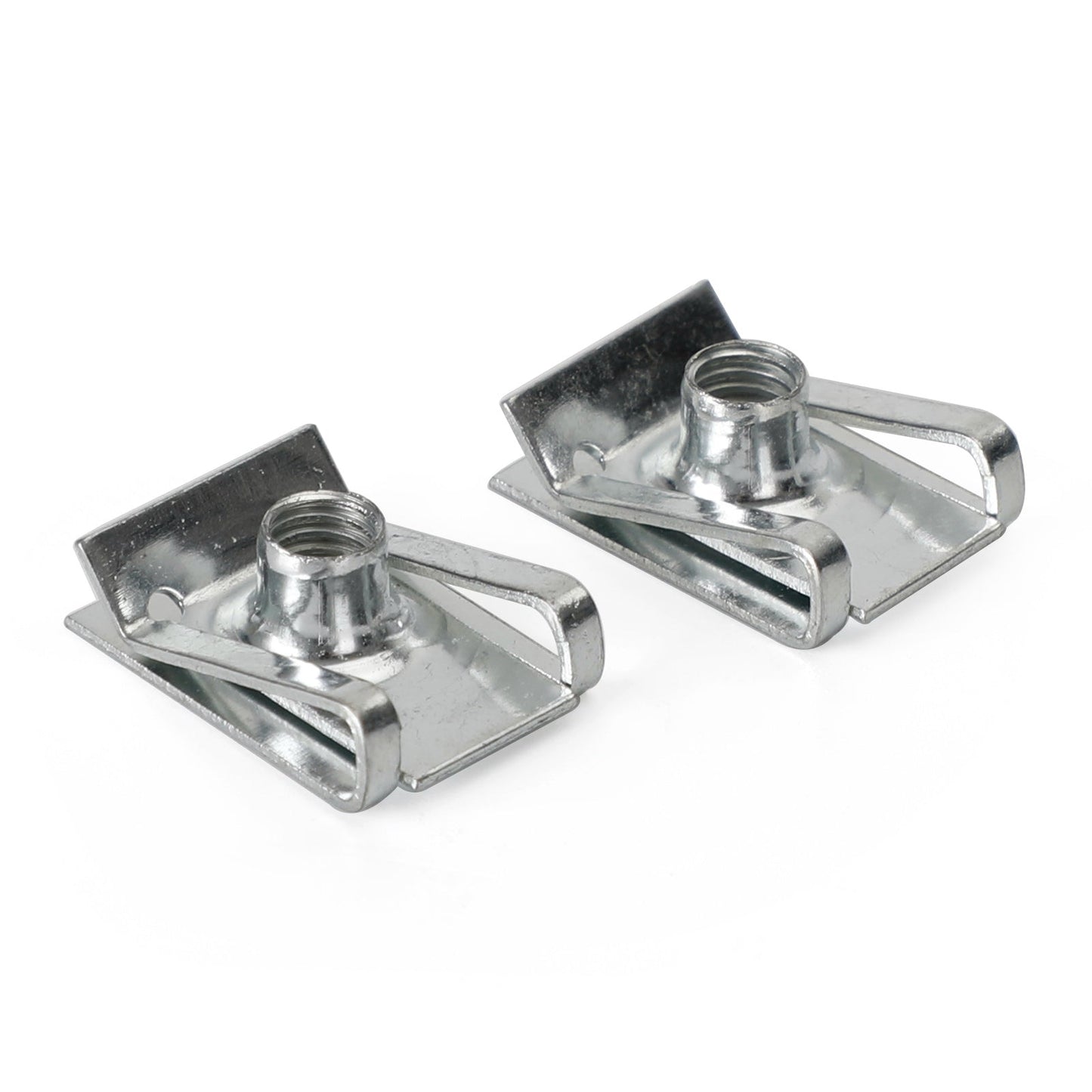 10 clips de carénage M6 6 mm pour panneau de carrosserie, clips de vitesse pour moto, écrou en U