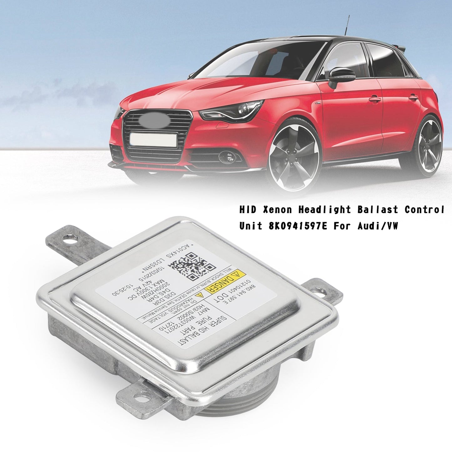 Unité de commande de ballast de phare au xénon HID pour Audi A1 S1 2010-2017 8K0941597E 8K0941597
