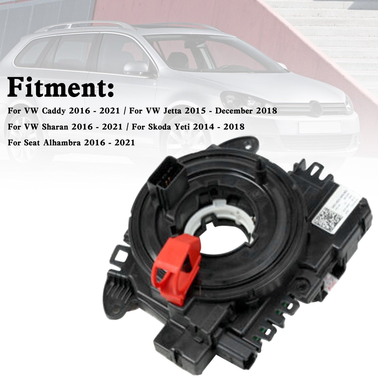 Ressort de volant pour Volkswagen Caddy Sharan 2016-2021 5K0953569BD