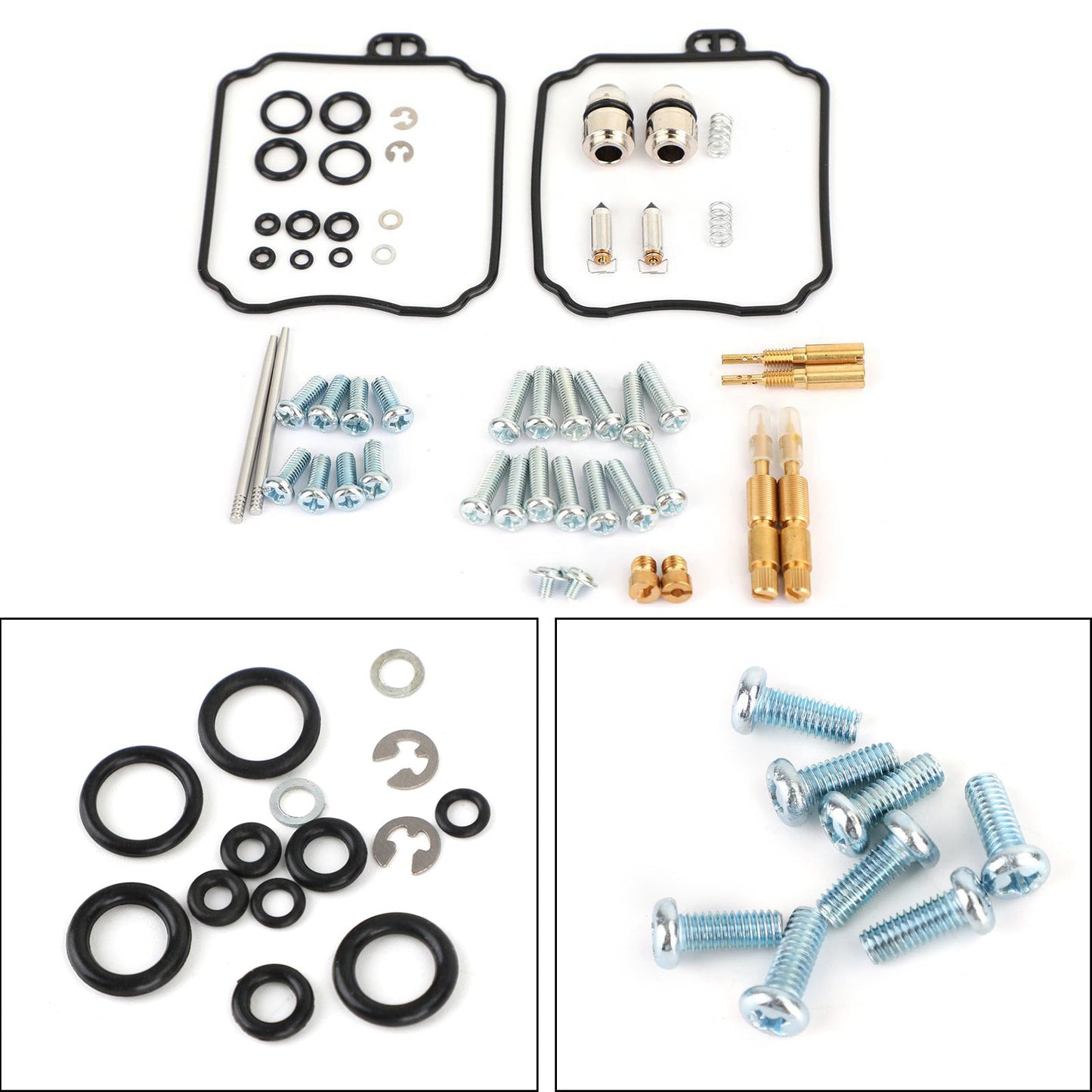 Kit de réparation et de reconstruction de carburateur pour Yamaha XVS65, XVS65A et XVS65AT 98-05