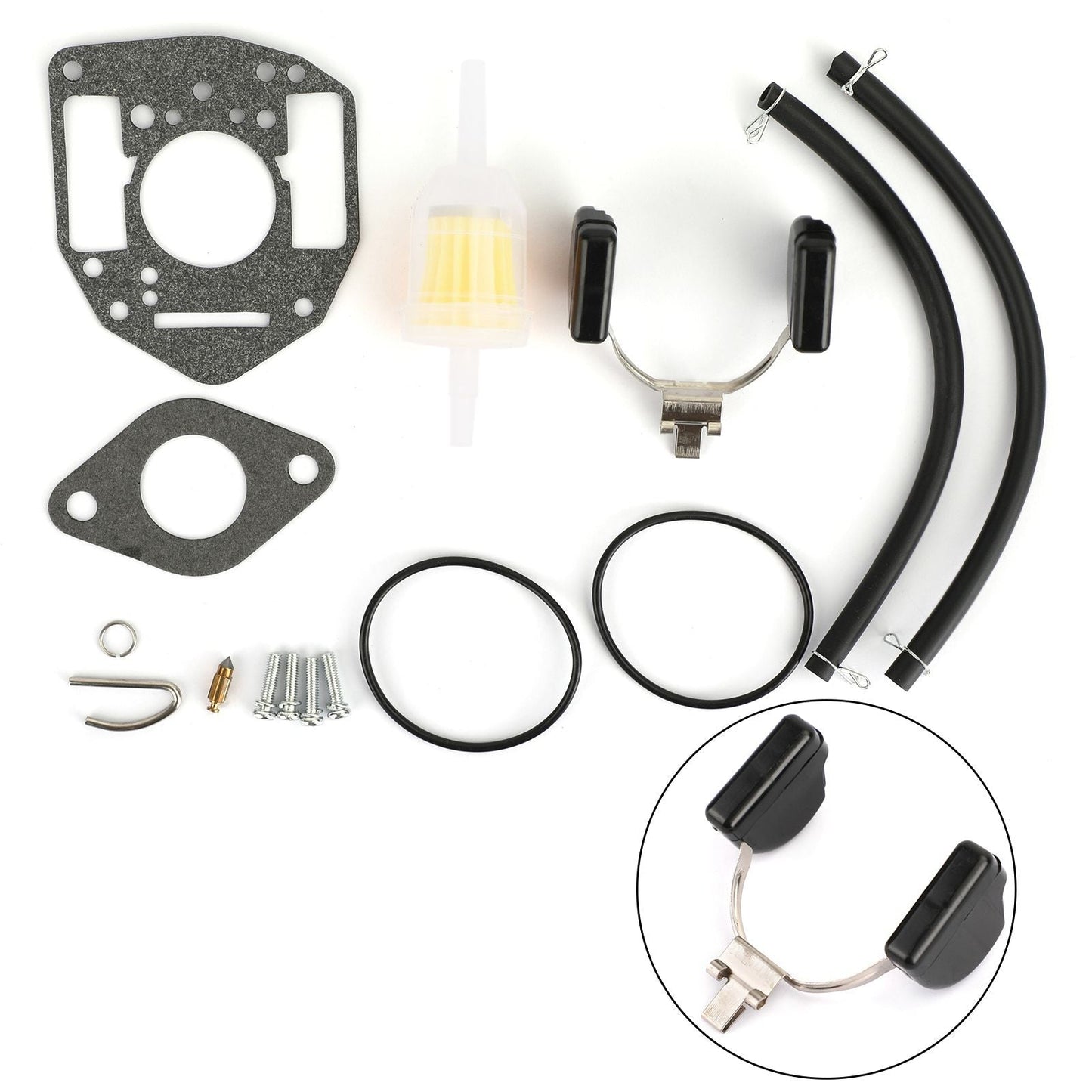 Kit de reparación y reconstrucción de carburador compatible con Onan 146-0657 P216G P218G P220G P224G