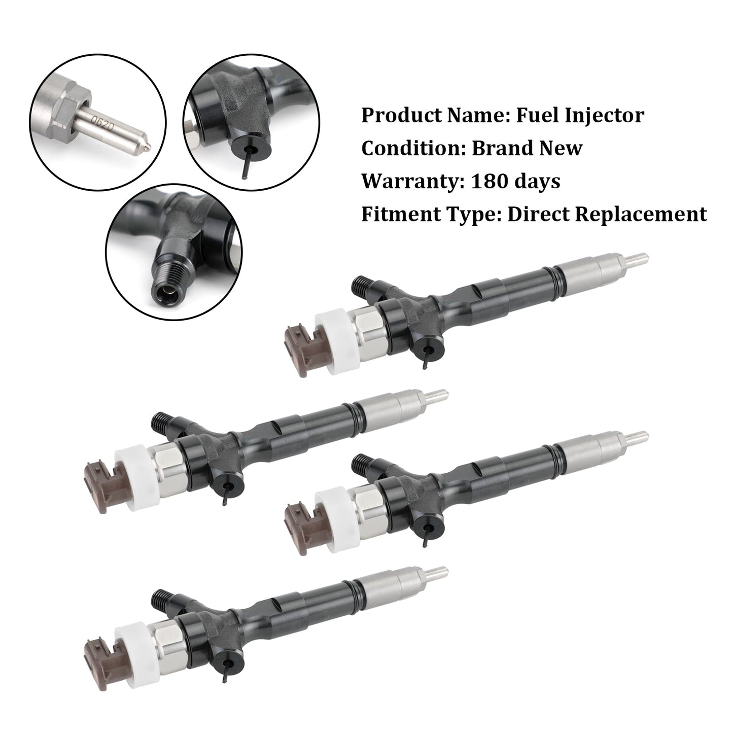2006+ Toyota Hilux 1KD-FTV 2KD-FTV Fuel Injector 23670-30140