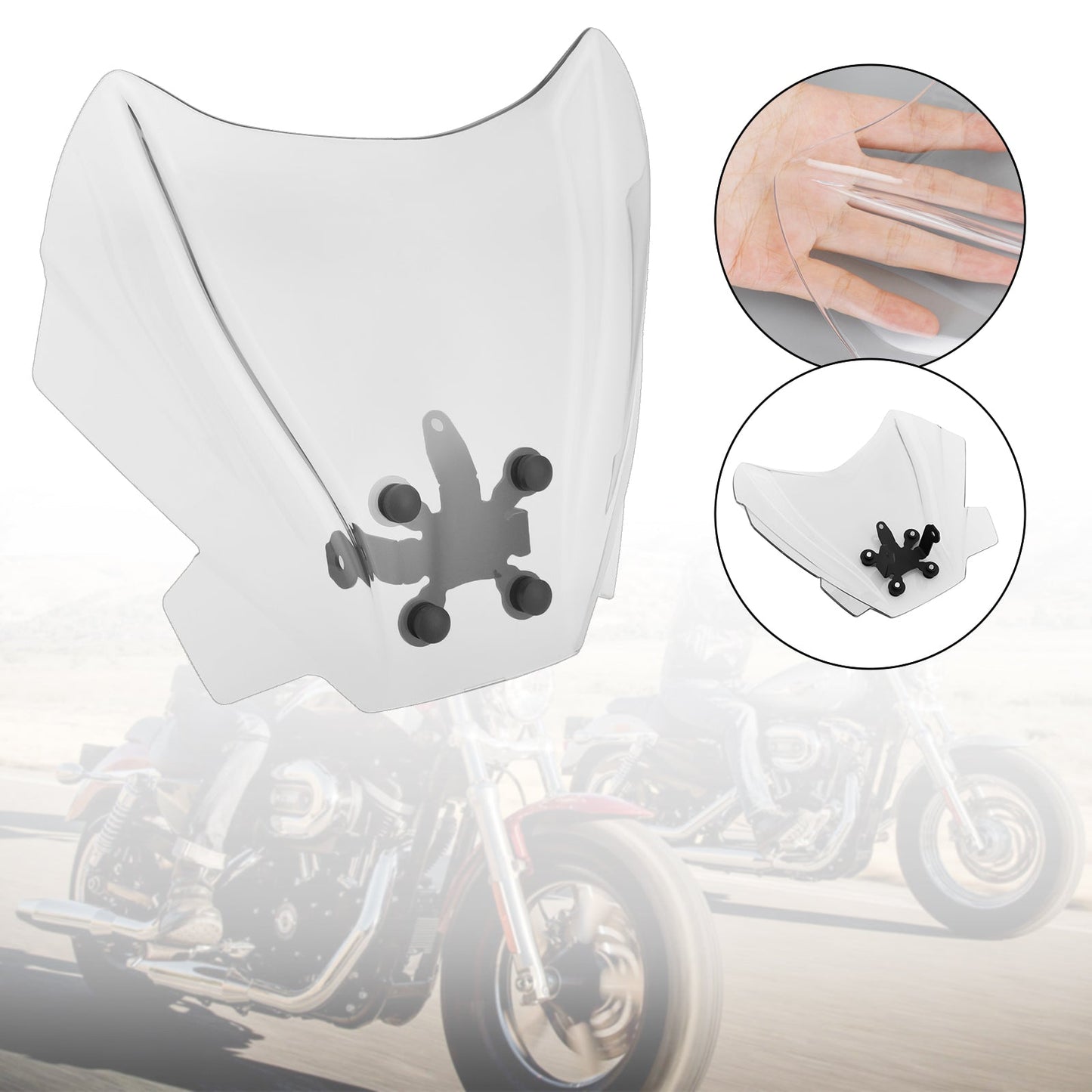 Pare-brise de moto ABS pour HONDA CB650R 2019-2021