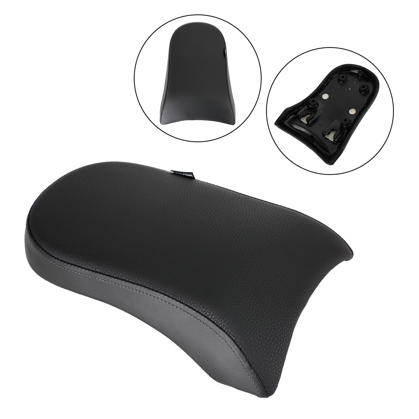 Asiento trasero de pasajero, sillín plano negro para BMW R18 (2020-2022/2021)