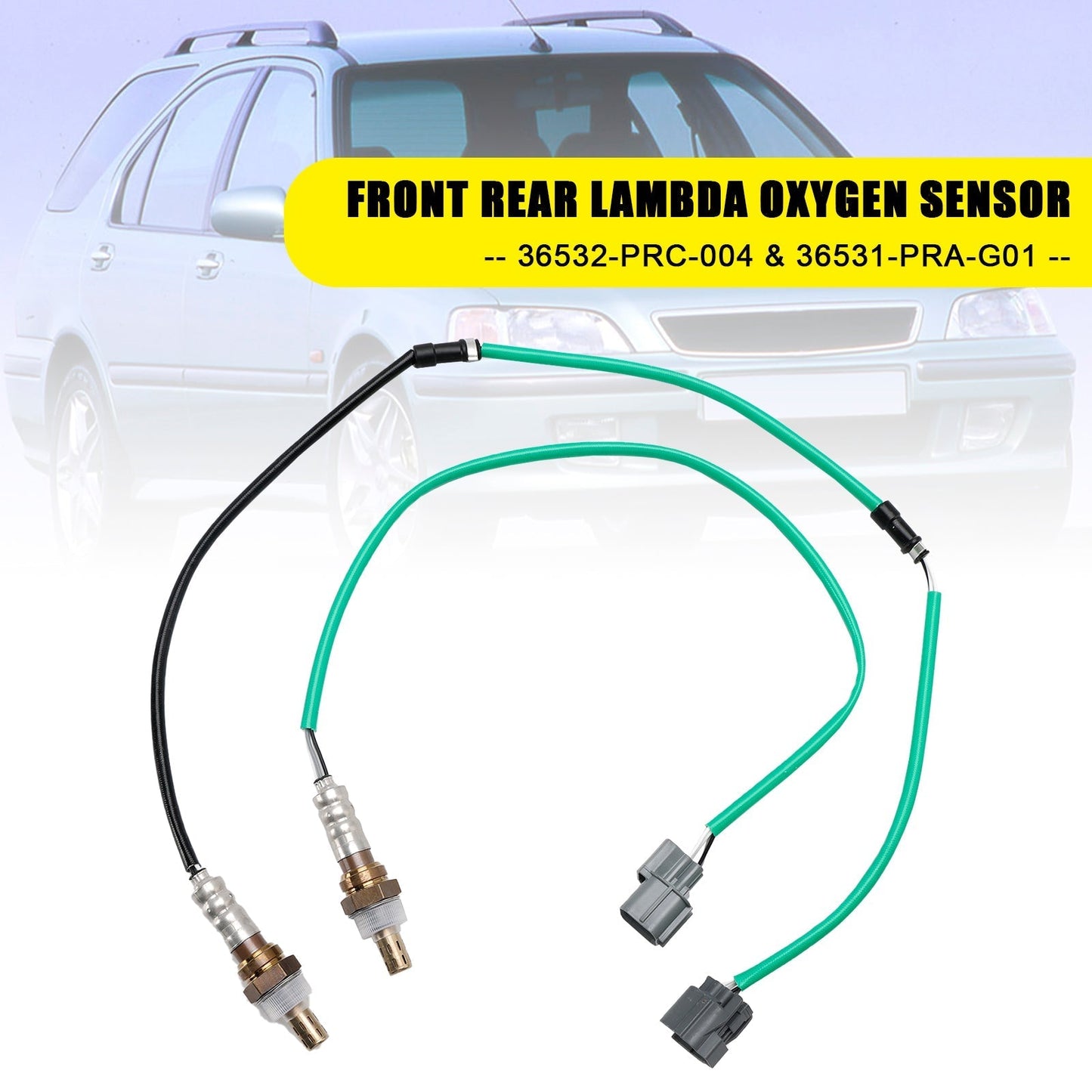 Sonde lambda à oxygène pour Honda Accord VI 16 V (09/1994-10/1998) (36532-PRC-004 et 36531-PRA-G01)
