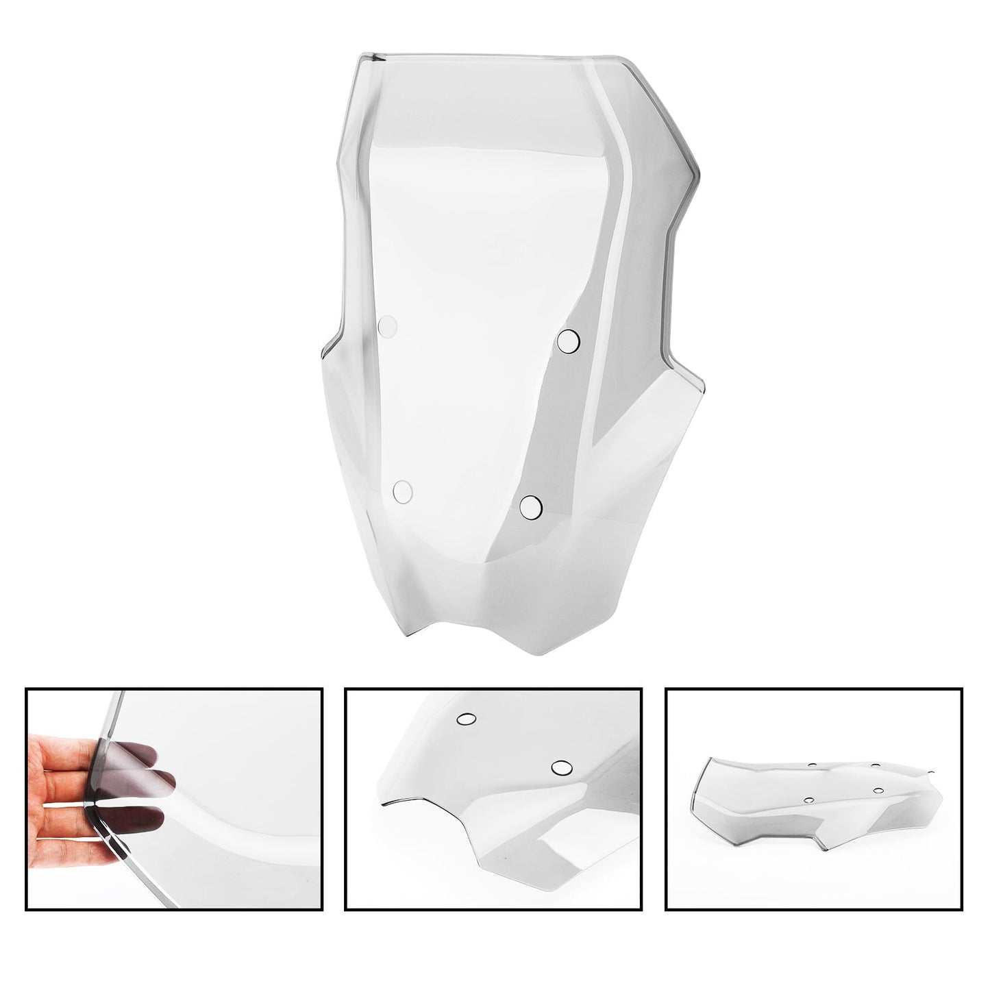 Pare-brise de moto en plastique ABS pour BMW C400X 2018-2021