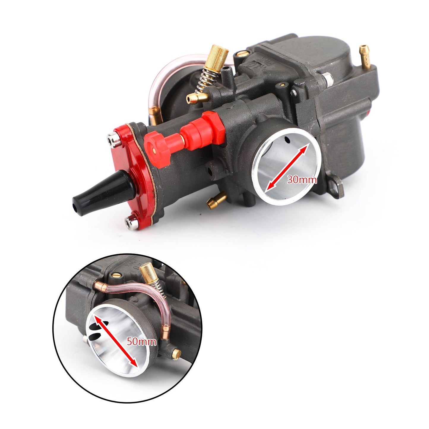 Carburateur PWK 30 mm, pièce de course pour moto, remplacement OEM, carburateur en aluminium