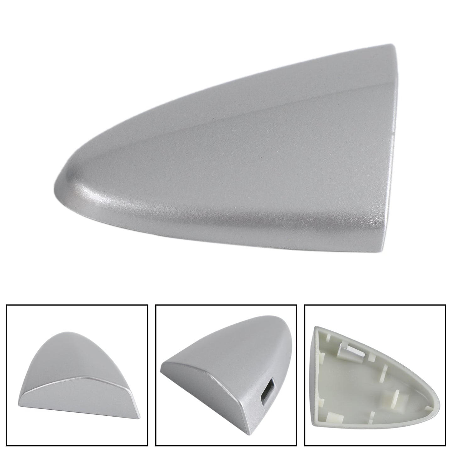 Capuchon de protection de clé de poignée de porte extérieure avant gauche argenté 69218-53021 pour Lexus IS250