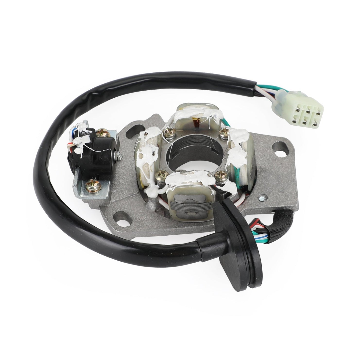 05 - 21 Yamaha YZ125 YZ 125 X 1C3-85560-10-00 Estator de encendido eléctrico auxiliar