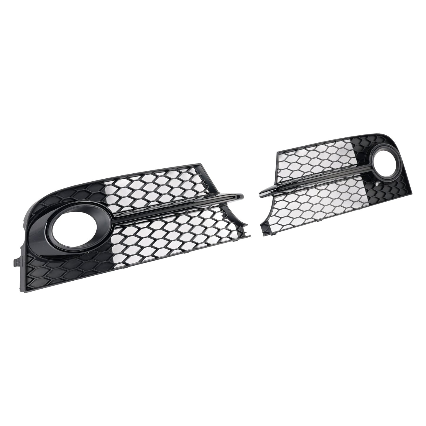 2011-14 Honeycomb Front Bumper Fog Light Grille Fit Audi TT MK2 S-Line TTS