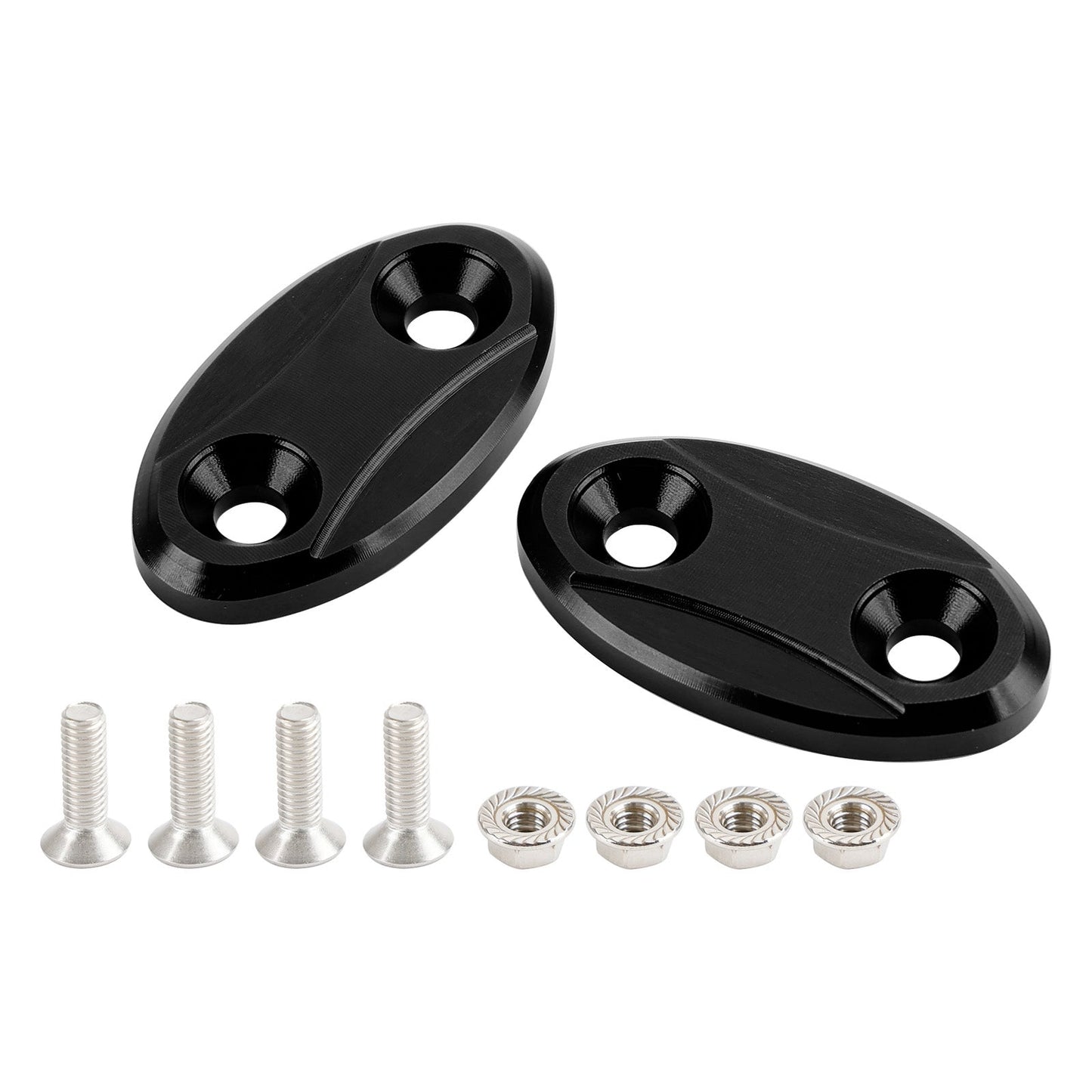 Cache-rétroviseurs en aluminium pour Yamaha YZF-R1 R1 2007-2014