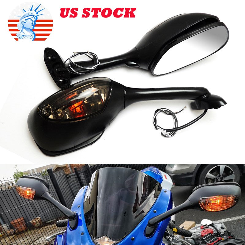 2003-2007 Suzuki SV 1000 / SV1000 / SV1000S Rear View Side Mirrors With Turn Signals