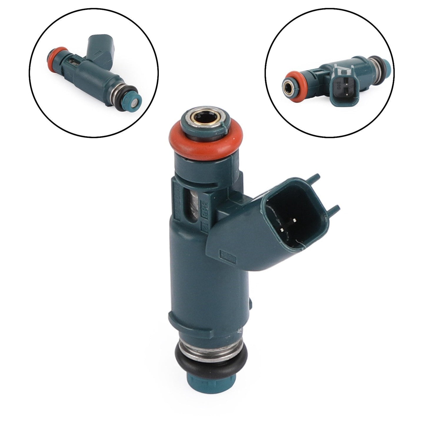 1 inyector de combustible 2W93-BA compatible con Jaguar 4.2L 03-09 y Land Rover 4.2L 08-09