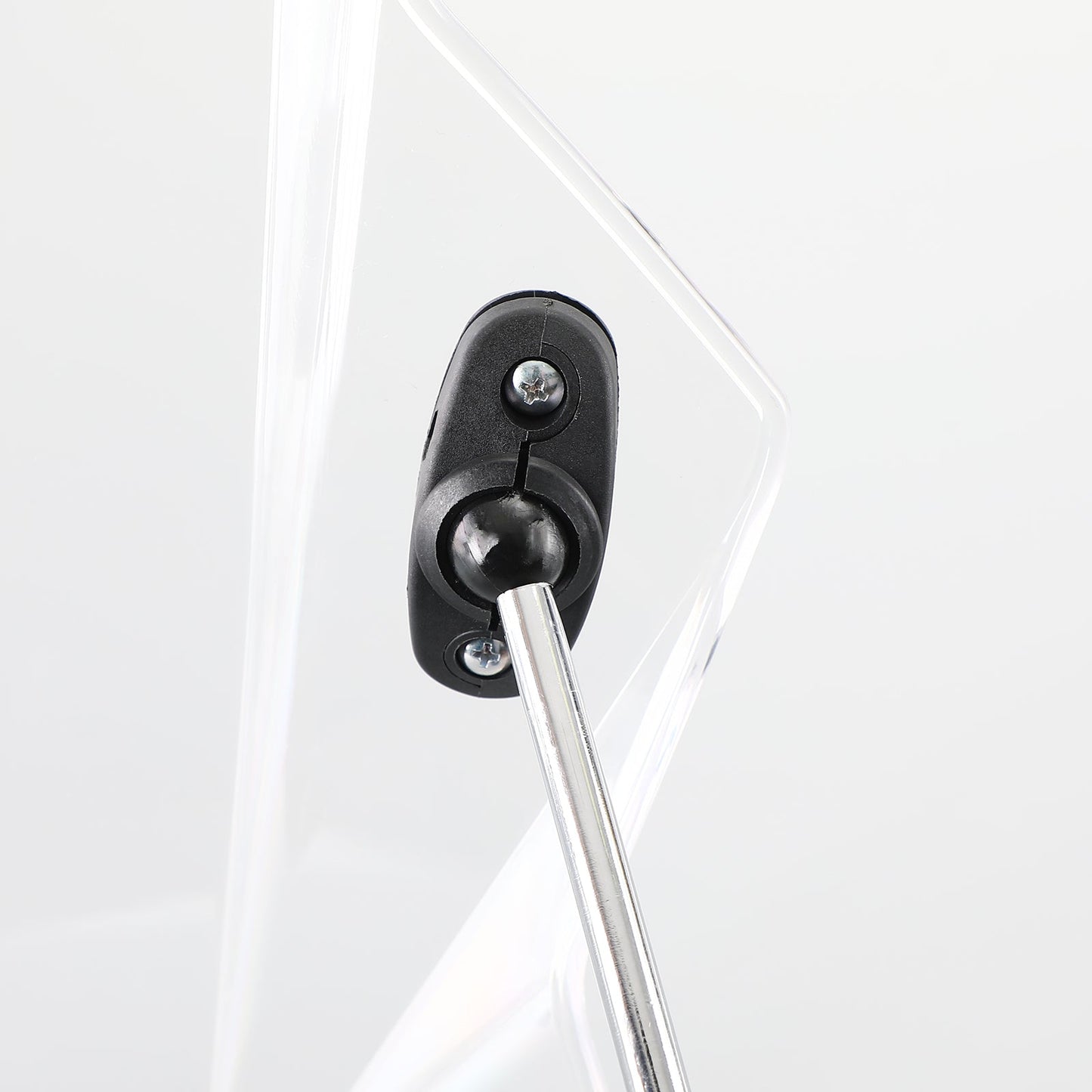 Pare-brise universel réglable pour moto, guidon de 22 mm, 25 mm et 28 mm