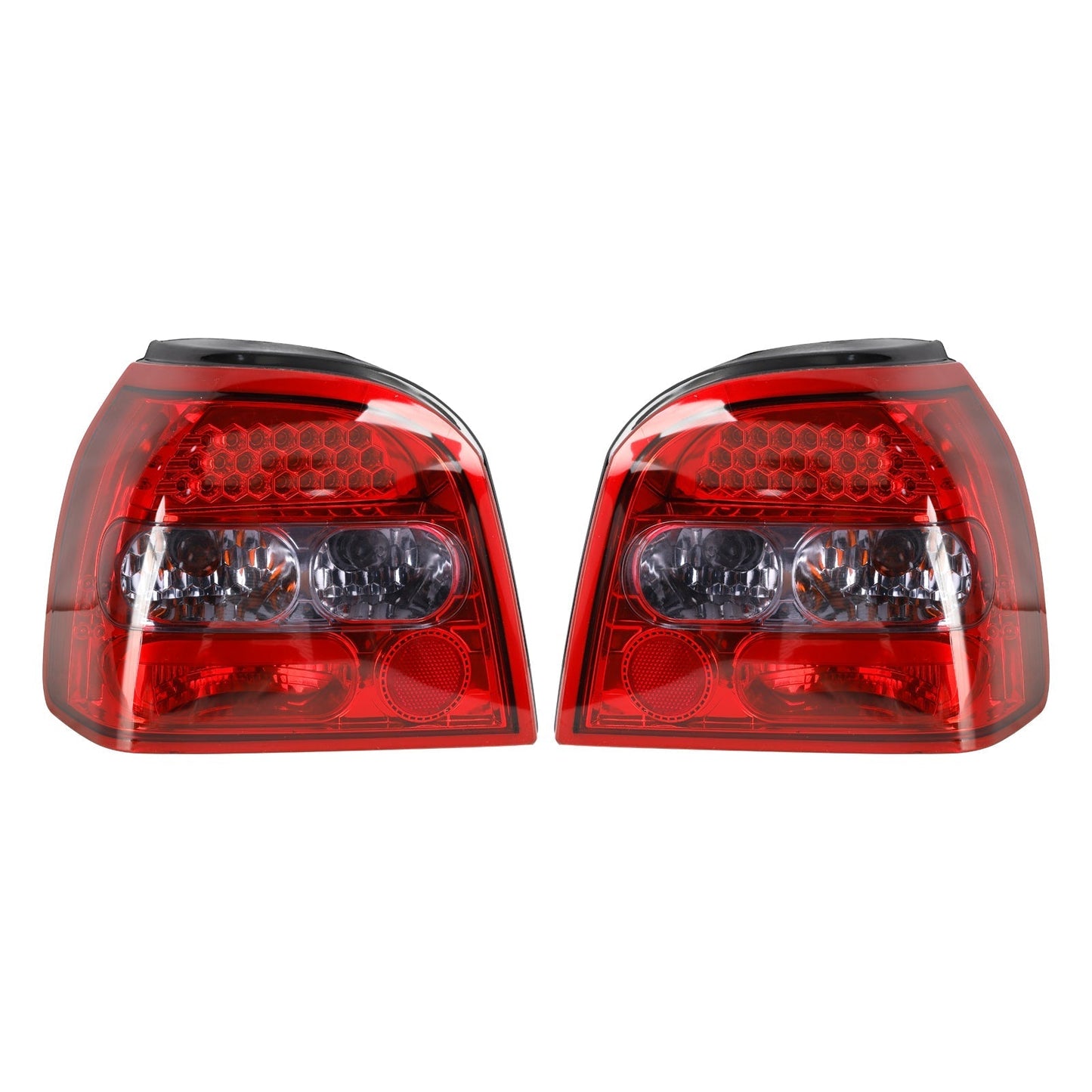 Feux arrière à LED transparents pour VW GOLF MK3 MK3 III 1992-1997, 2 pièces