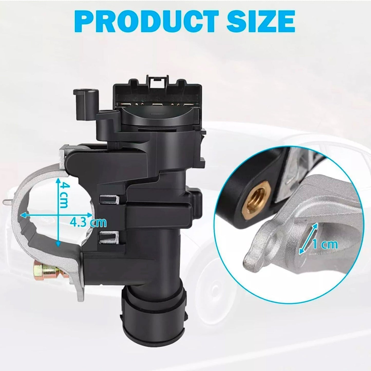 Carcasa de la cerradura de la columna del interruptor de encendido del Mazda Tribute 2008-2011 9L8Z-3511-A