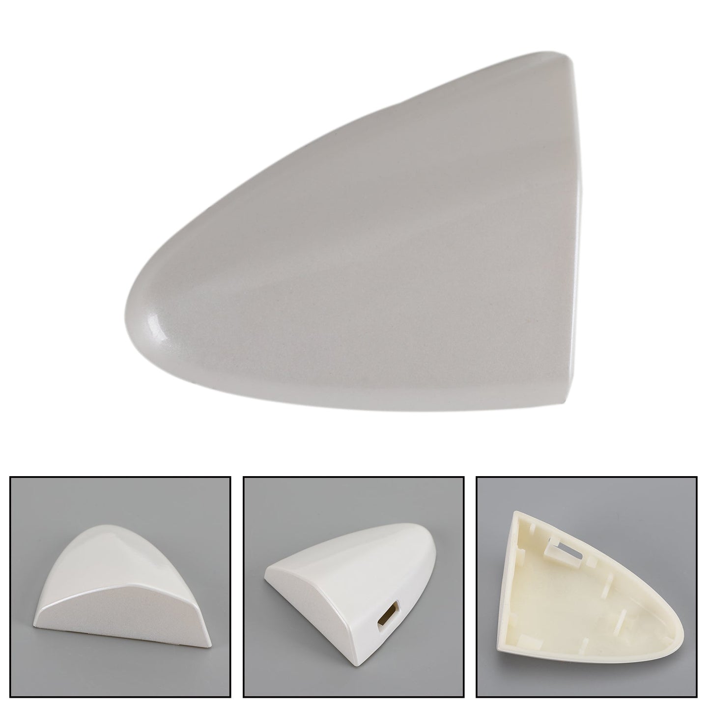 Capuchon de protection de clé de poignée de porte extérieure avant gauche blanche pour Lexus IS250 69218-53021