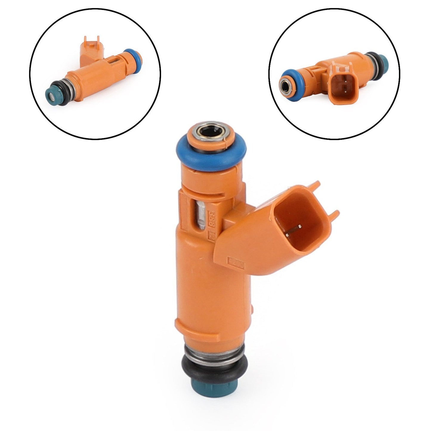 1 inyector de combustible 2W93-AA compatible con Land Rover Range Rover Jaguar 4.2L 4.4L V8