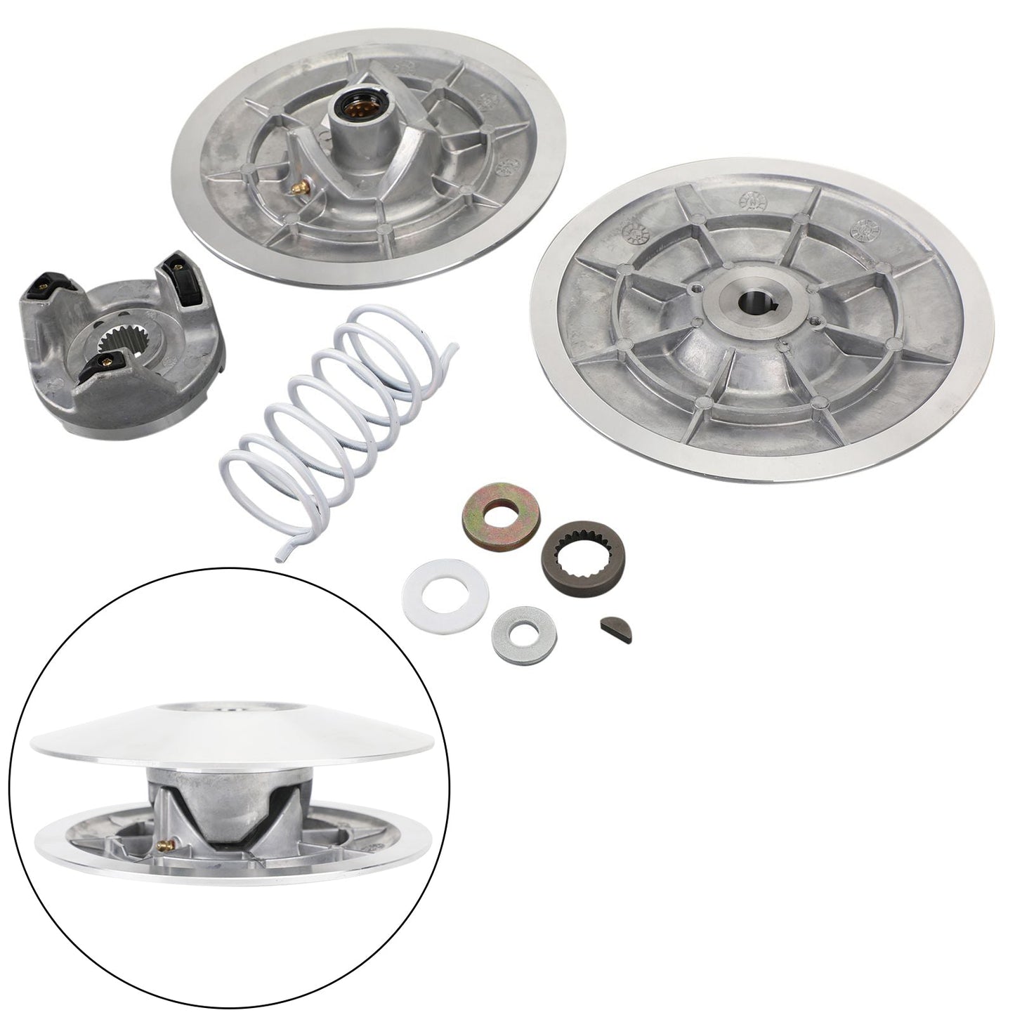 Embrayage secondaire pour voiturette de golf Yamaha 4 temps G2, G9, G14, G16, G20, G22 (85-07)