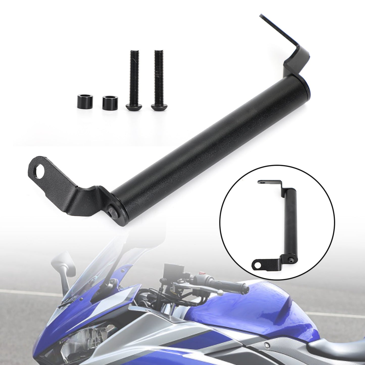 Support de navigation GPS noir pour Yamaha YZF R25 R3 19-21 20
