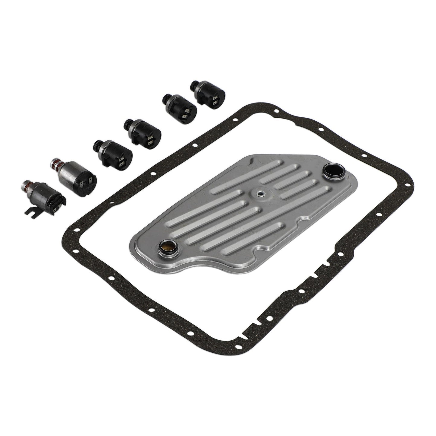 1997-2004 Explorer V6 4.0L 5 Spd RWD 4X4 4R44E 4R55E Solenoid Kit Filter Set Shift TCC EPC A56420K1 Generic