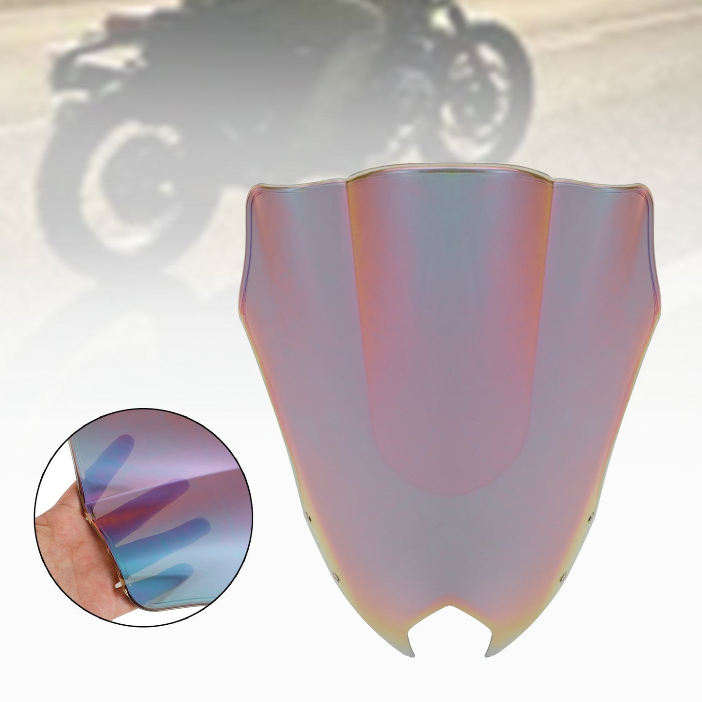 Pare-brise de moto ABS pour Yamaha FZ6R FZ-6R FZS600 2009-2015