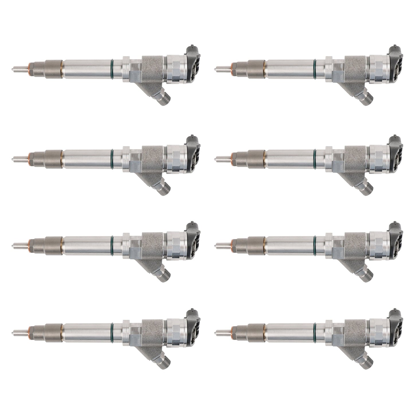 2004.5-2005 For GMC SIERRA 2500/3500 6.6L V8 LLY 8PCS Fuel Injector 0986435504 97303657 0445120027