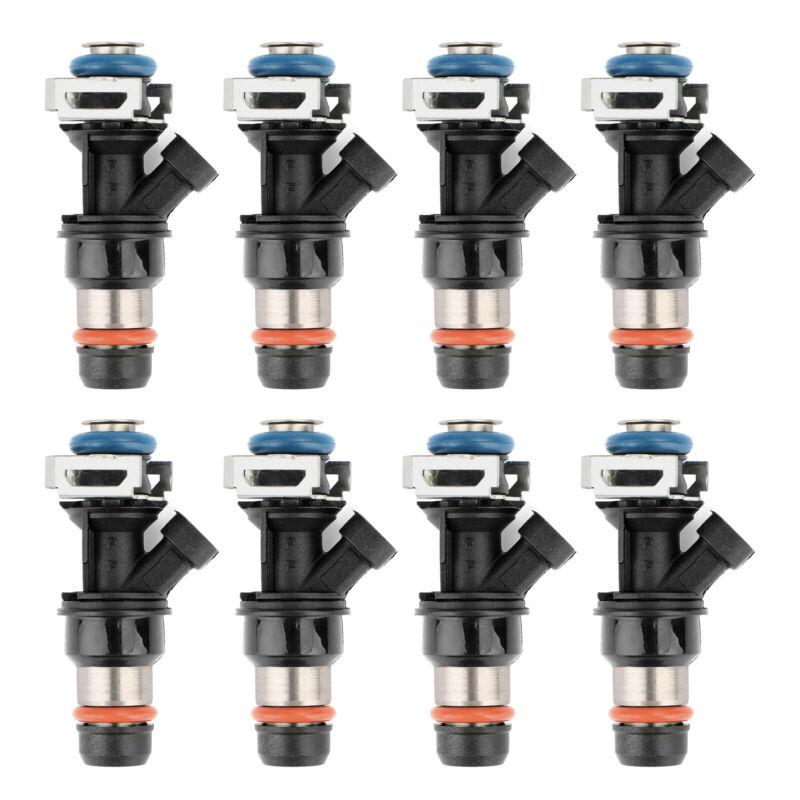 2001-2006 GMC Sierra 2500 6.0L 8PCS Fuel Injectors 25317628 25323974 25320287