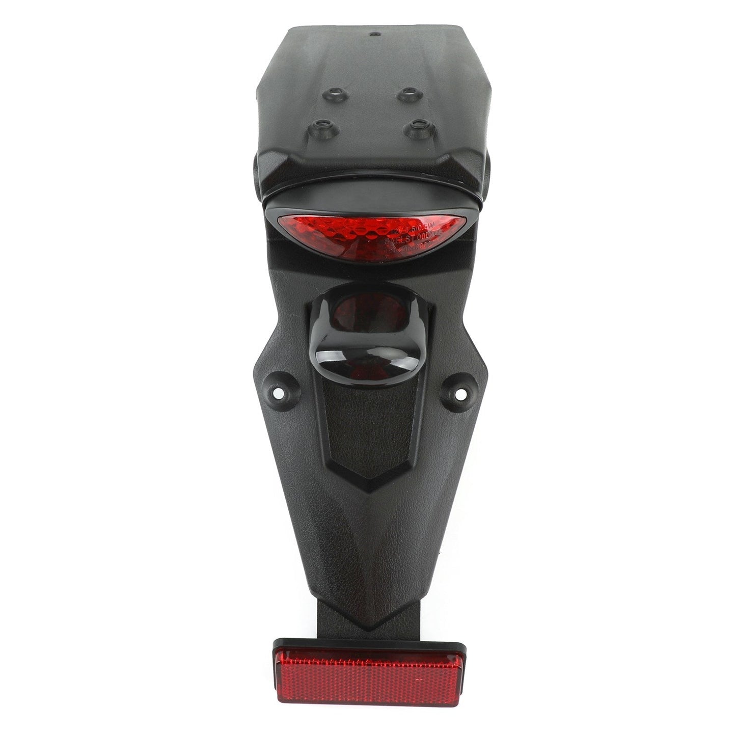 Luz trasera de freno LED para guardabarros trasero de motocross MX todoterreno, doble deporte, Pit Dirt Bike