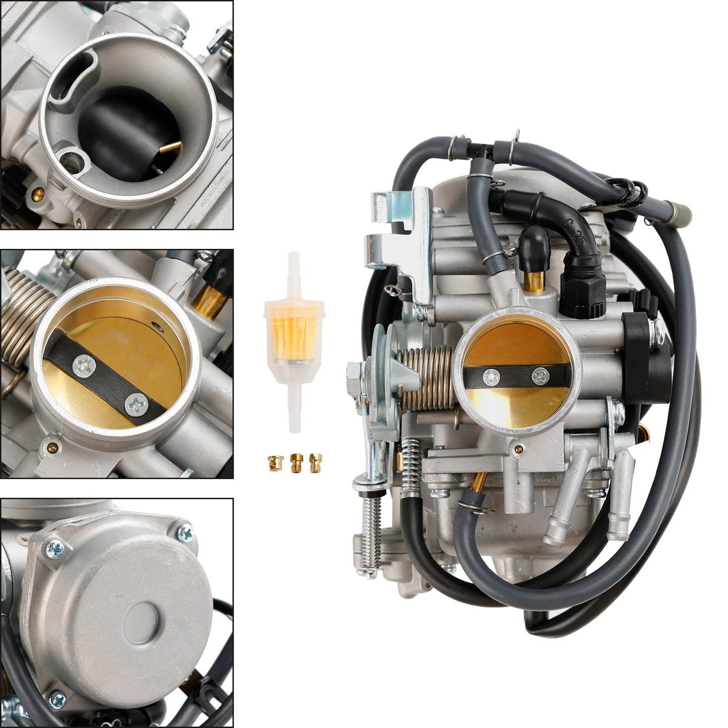 Carburateur Honda Shadow Aero 750 VT750 2004-2006, référence 16100-MFE-771 et 16100-MEG-000