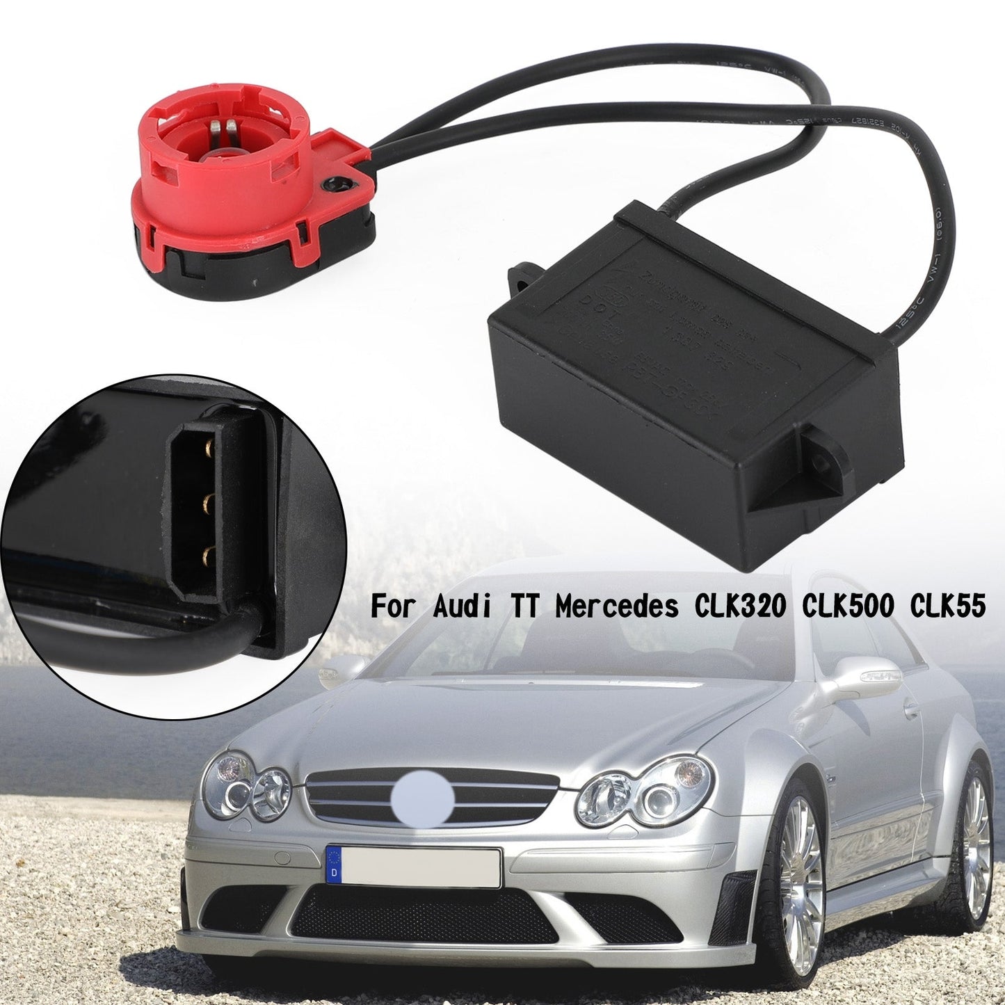 Ballast de phare HID 3 broches D2S D2R 35 W 1307329 pour Benz CLK320 CLK500 CLK55 (2003-31/2006)