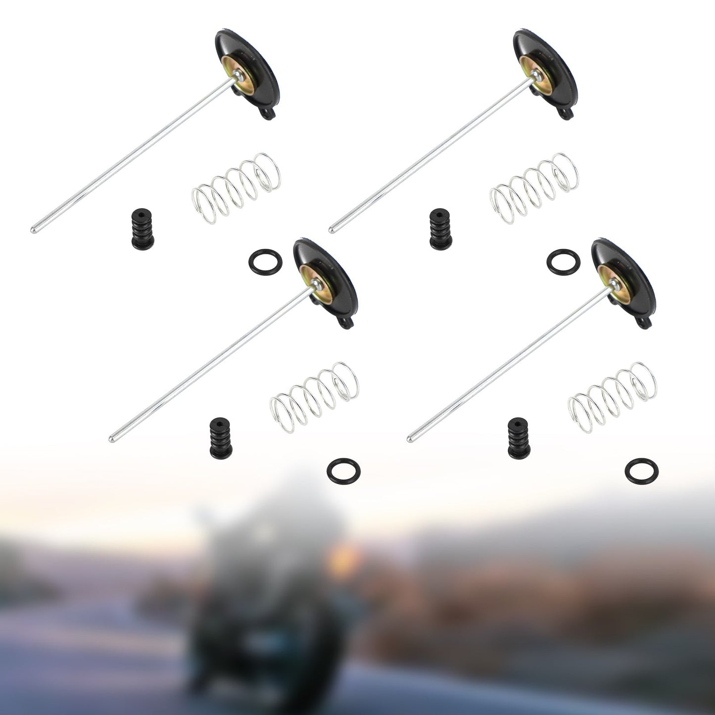 Kit de reconstrucción de carburador 4X compatible con Honda CB750C 750 Custom CB900C 1980-1982