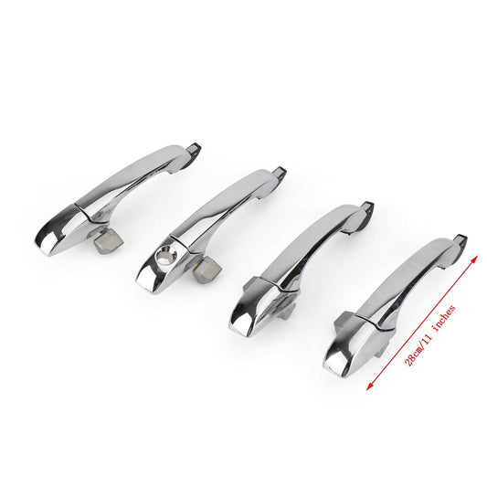 4x Exterior Door Handle 4589009AH Chrome For Chrysler 300 / 300C 2005-2010